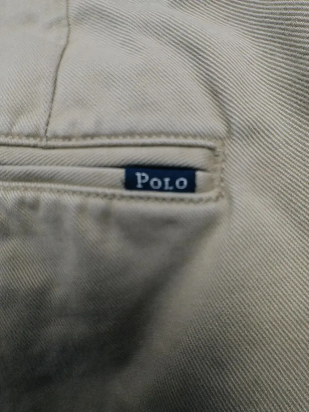 Polo Ralph Lauren Shorts Mens 32 Beige Classic Fit Chino 9